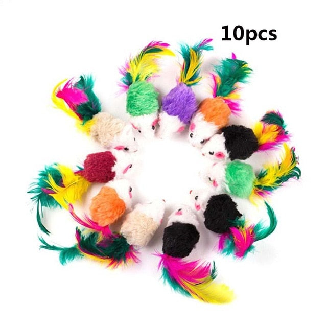 Mouse Toys w/ 10 Pieces